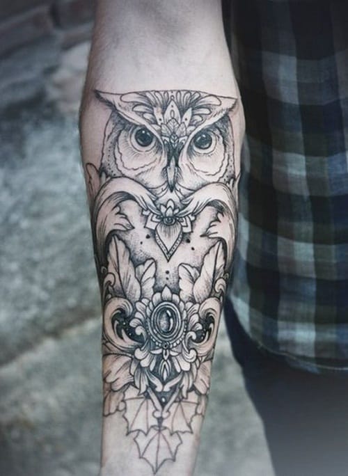 150 Meaningful Owl Tattoos Ultimate Guide February 2020 