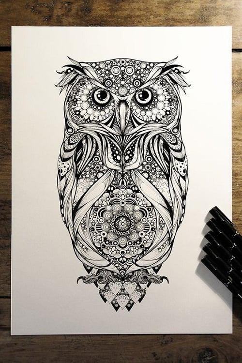 150 Meaningful Owl Tattoos Ultimate Guide February 2020