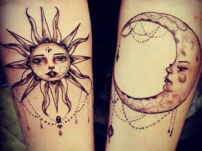 sun tattoos 