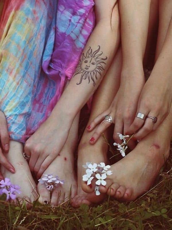 sun tattoos 