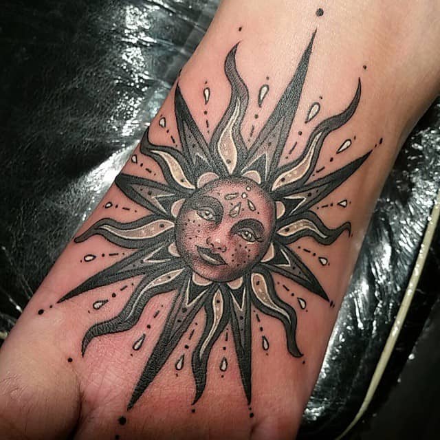 150 Most Impressive Sun Tattoo Designs And Meanings