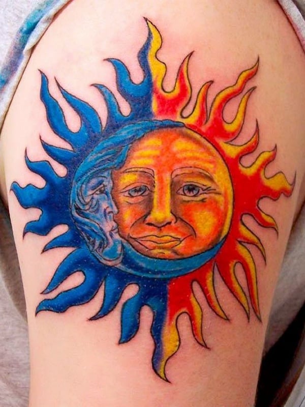 150 Most Impressive Sun Tattoo Designs And Meanings