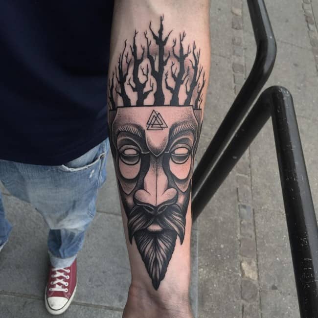 tree god tattoo