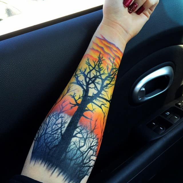 tree tattoos