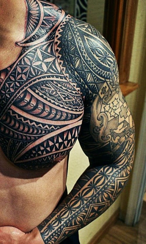 Tribal Maori Tattoos for Men