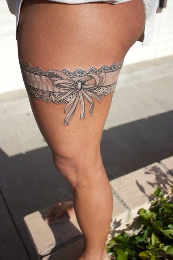 100 Prettiest Garter Tattoo Designs Of All Time