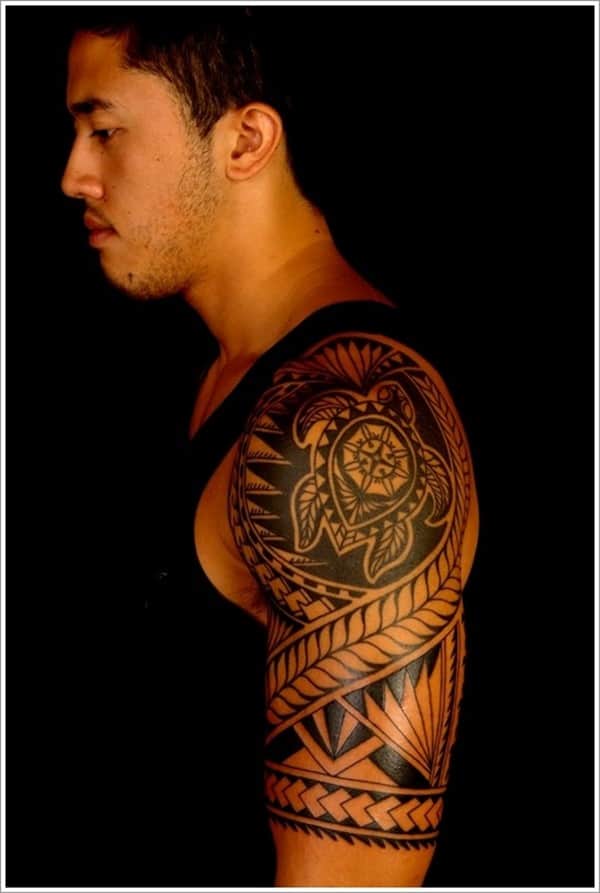 Polynesian-Turtle-Tattoos