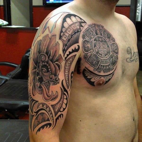 80 Warrior Aztec Tattoo Designs  Meaning  The Trend Spotter