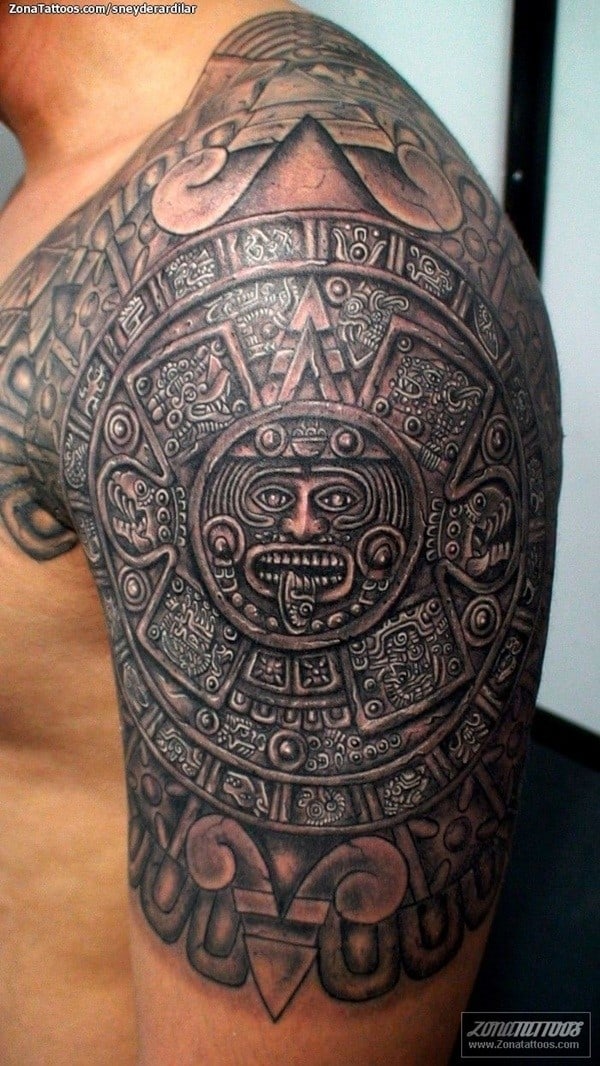 40 Aztec Tattoo Meaning  Design Ideas 2023 Updated  Saved Tattoo