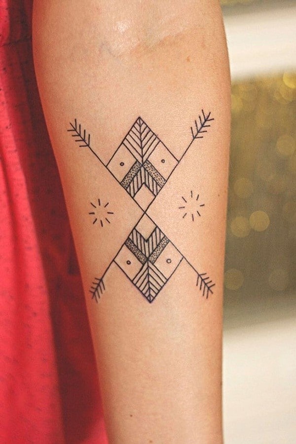 AZTEC TRIBAL TEMPORARY TATTOO, BLACK, PATTERN, BAND, MENS, WOMENS,  WATERPROOF | eBay