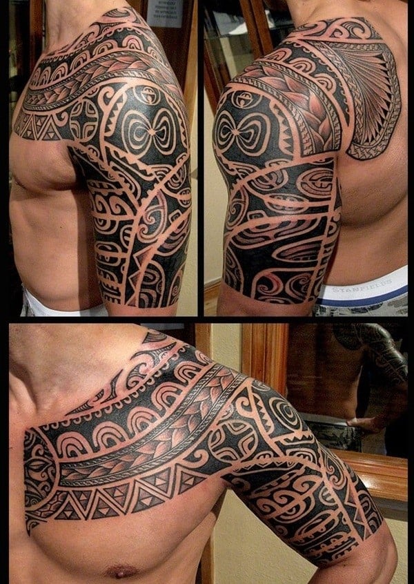 150 Tribal Aztec Tattoos For Men (Ultimate Guide 2022)