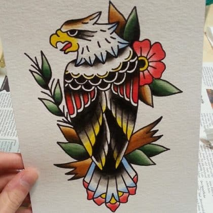 100 Splendid Eagle Tattoo Designs And Their Meanings