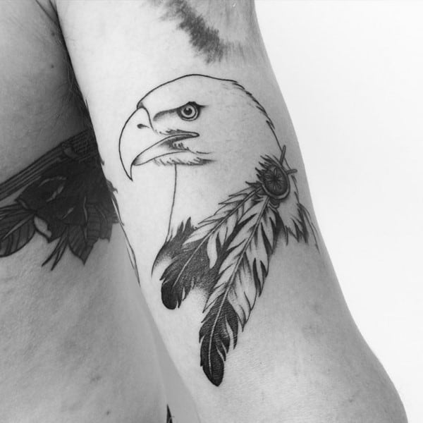 Pin by Tabea Ammann on Tattoo | Eagle tattoos, Small eagle tattoo, Eagle  wing tattoos