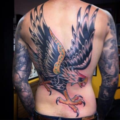 100 Splendid Eagle Tattoo Designs And Their Meanings