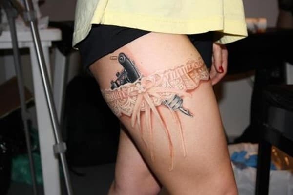 Warhols Children  Terrible tattoo trends 10 The Garter Tattoo