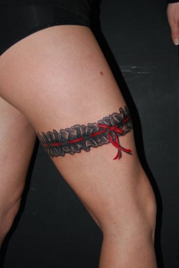 What Does Garter Tattoo Mean  Represent Symbolism