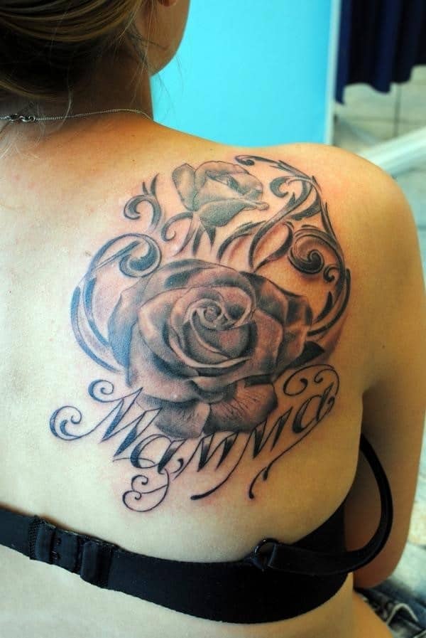 in-loving-memory-rose-tattoo