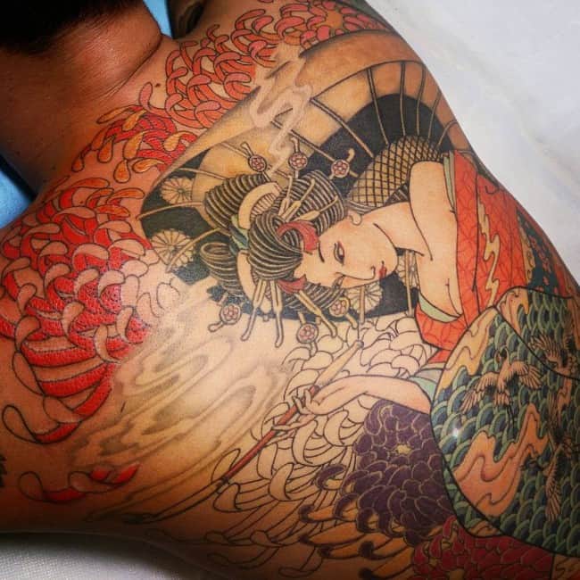 Japanese tattoo 