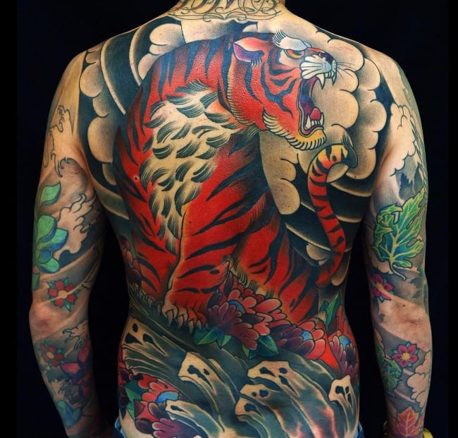 traditional japanese tattoo yakuza