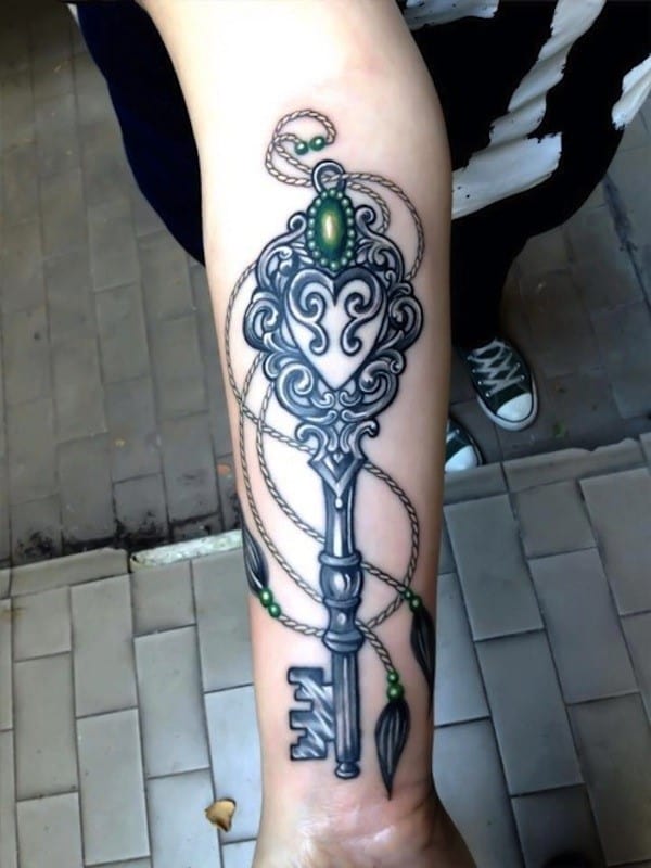 key-tattoo-arm