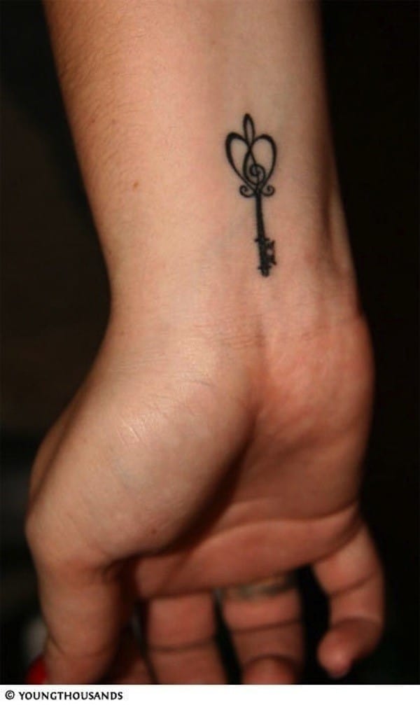 key-tattoo-music-note