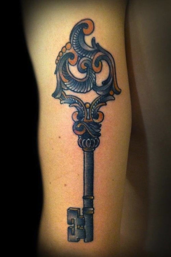 key-tattoo-skeleton-key