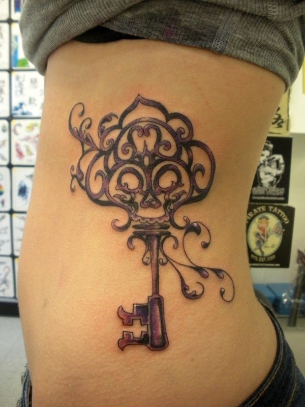 lock-key-tattoo-design-idea-ink163