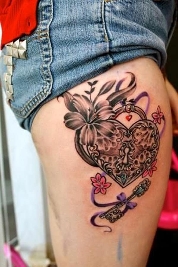 156 Meaningful Lock And Key Tattoos (Ultimate Guide 2021)