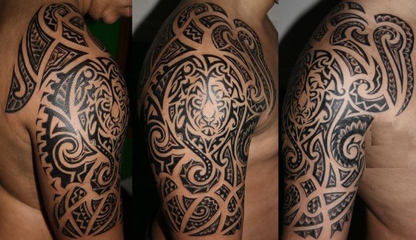 polynesian-lion-tattoo