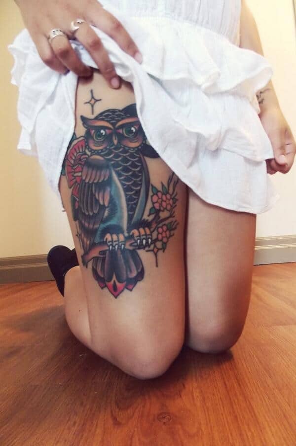 Owl-tattoo