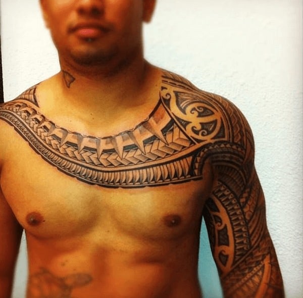 63 Stunning Tribal Neck Tattoos