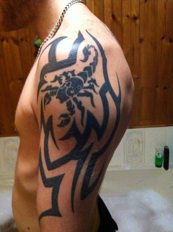 Scorpion-Tribal-Tattoos-7