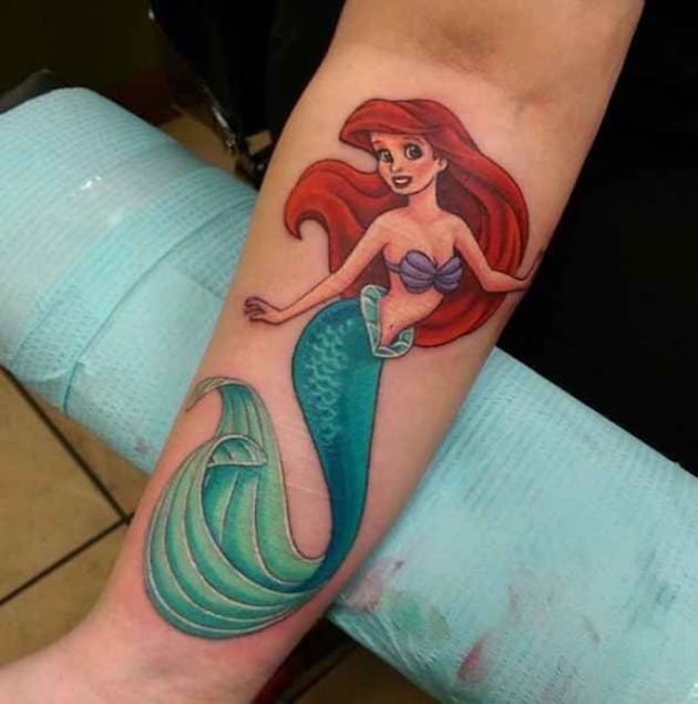 50 Amazing Ariel Tattoo Designs with Meanings Ideas and Celebrities   Body Art Guru