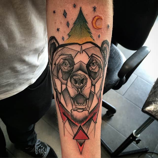 medve tetoválás