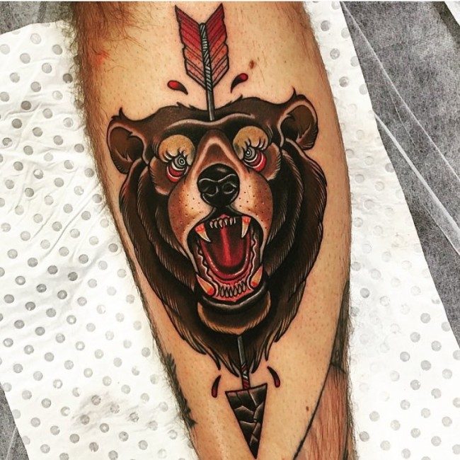 150 Cute Bear Tattoos Meanings (Ultimate Guide, March 2019)