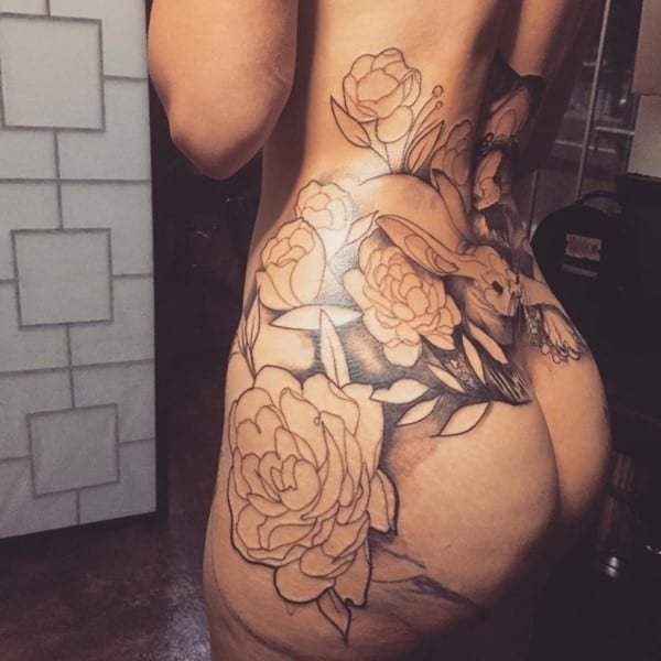 tattoos for women bum