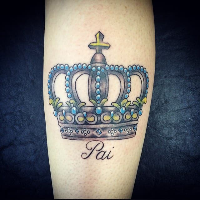 150 Meaningful Crown Tattoos (Ultimate Guide, February 2020)