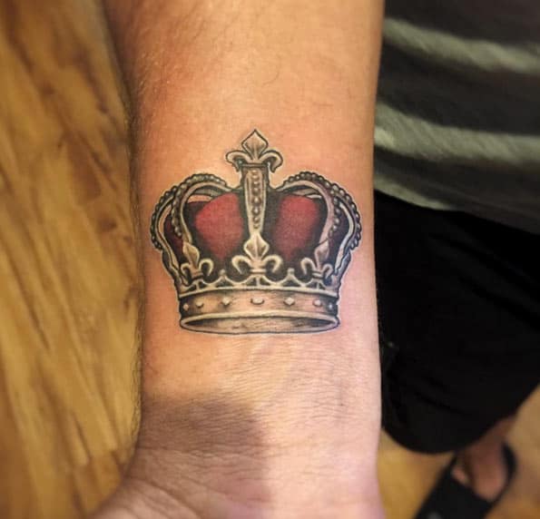 Crown on Wrist by Matt Beirne