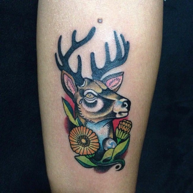 deer tattoos