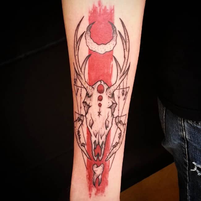  tatouages de cerf 