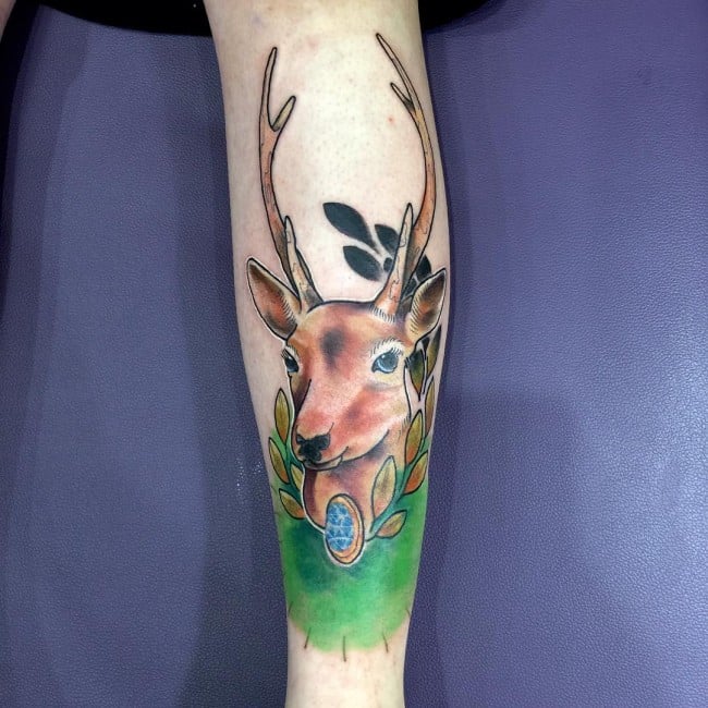  tatouages de cerf 