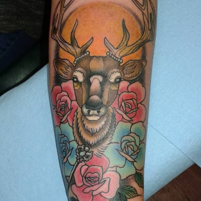 deer tattoos