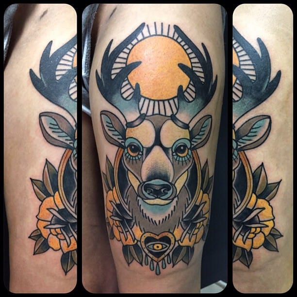 140 Most Incredible Deer Tattoo Designs & Meanings