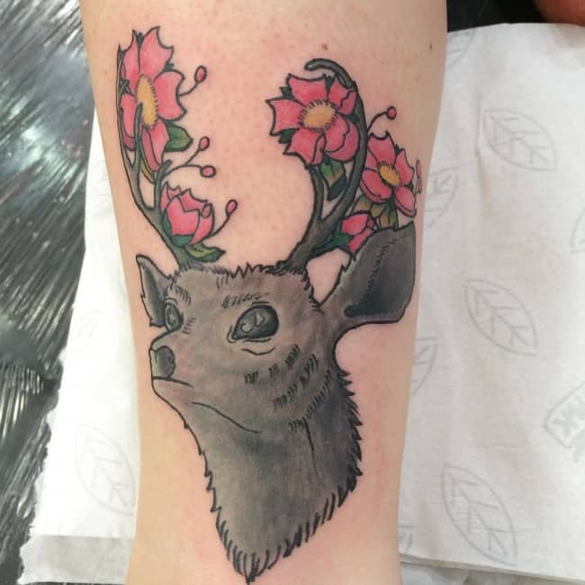 deer tattoos