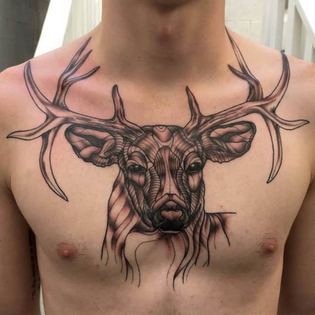 veado tatuagens