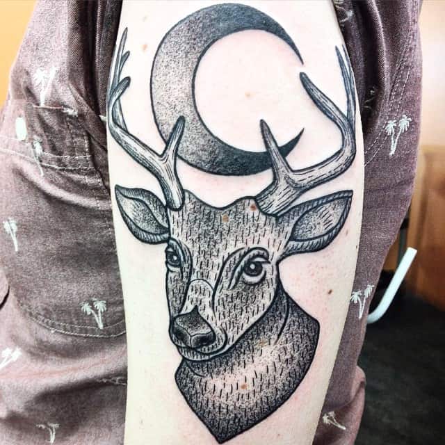 deer tattoos