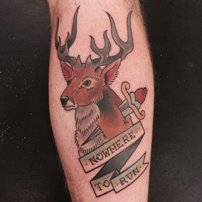  tatouages de cerf 