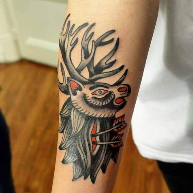 deer tattoos