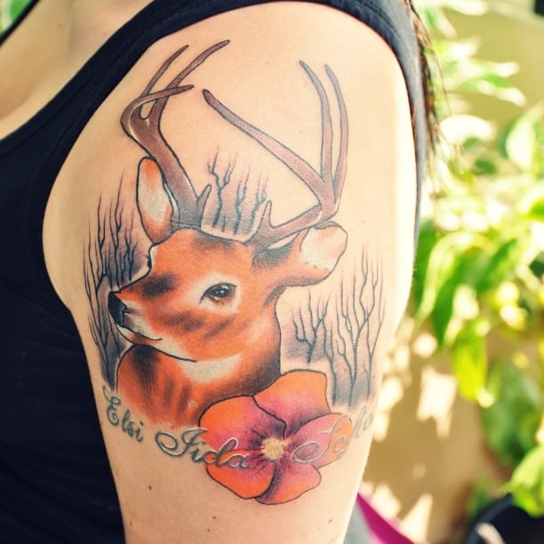 deer tattoos