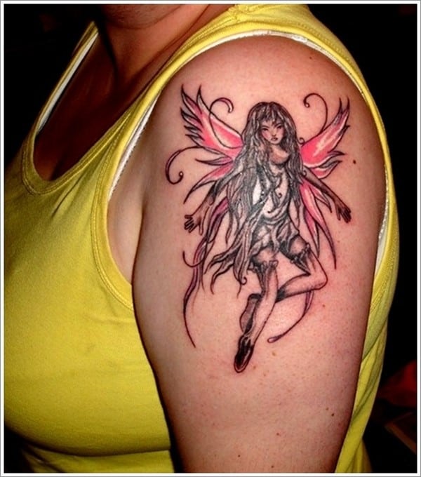 148 Most Attractive Fairy Tattoos & Their Meanings